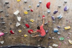 DSC_4238-nMan Climbing in San Fernando Valley Gym