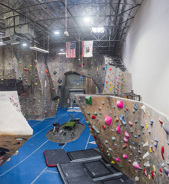 Climbing gym in Ventura